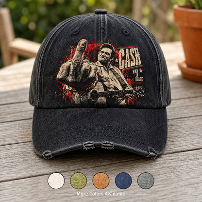 JCA Black Legend Denim Cap