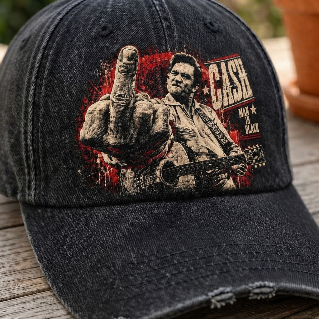 JCA Black Legend Denim Cap