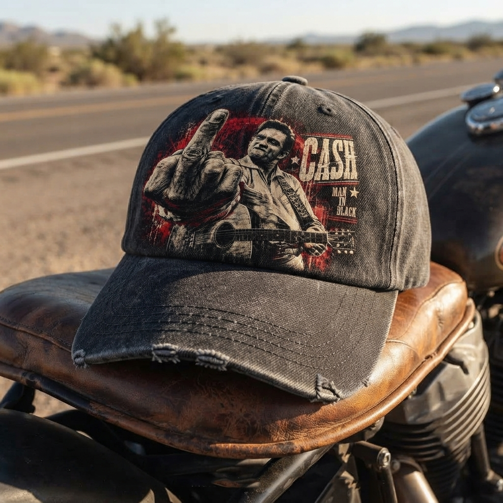 JCA Black Legend Denim Cap