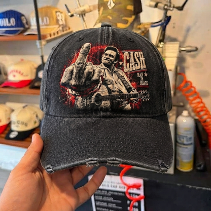 JCA Black Legend Denim Cap
