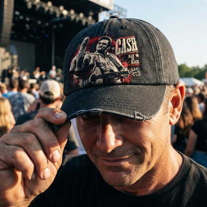 JCA Black Legend Denim Cap