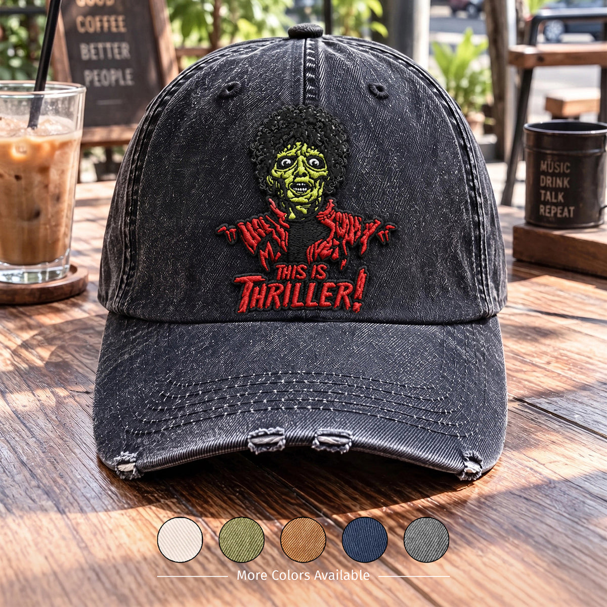 MJA This Is Thriller Denim Cap