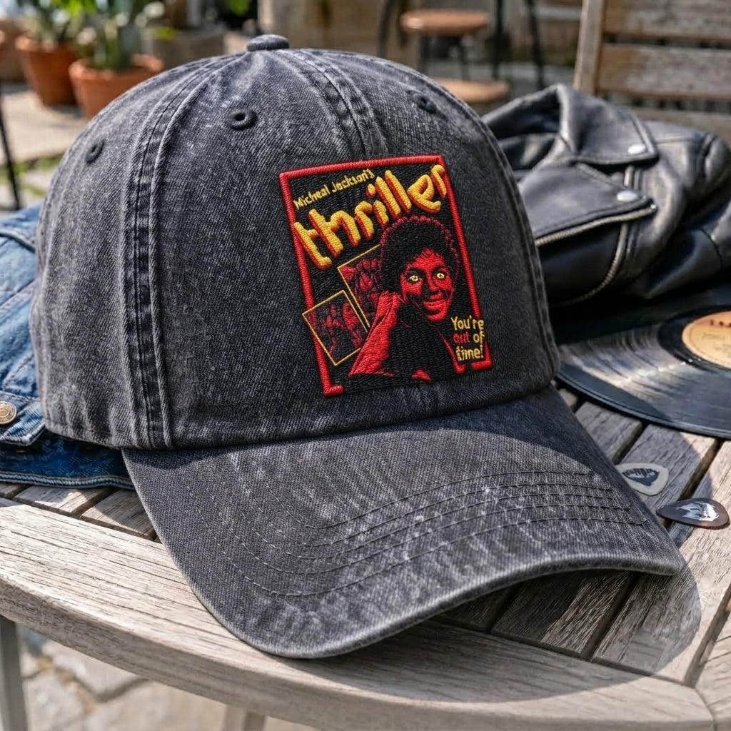 MJA Thriller Out Of Time Denim Cap