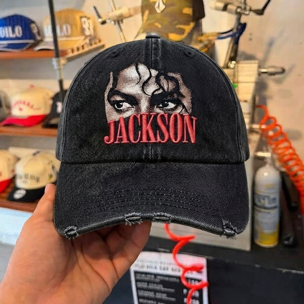 MJA Midnight Eyes Denim Cap