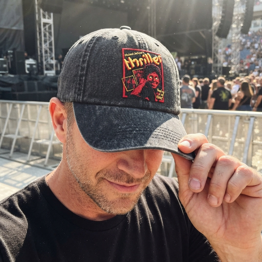 MJA Thriller Out Of Time Denim Cap