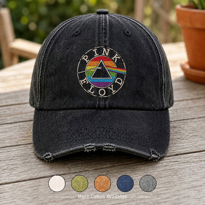 PFL Rainbow Prism Logo Denim Cap