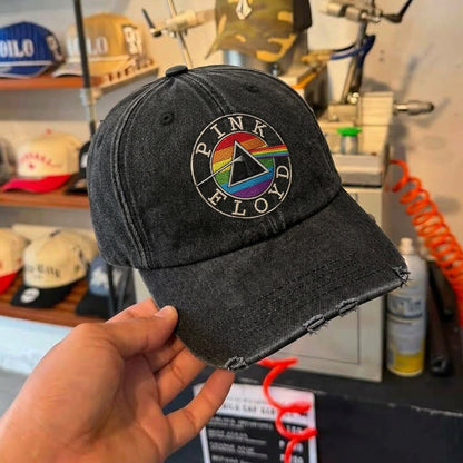 PFL Rainbow Prism Logo Denim Cap
