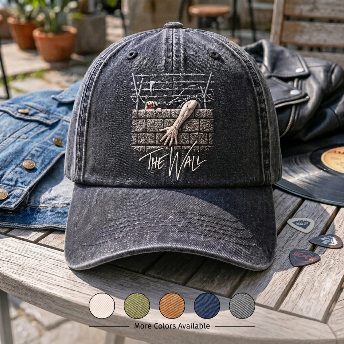 PFL Rebel Wall Denim Cap